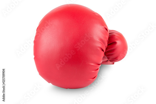 Boxing glove isolated  on white background © pleewiew