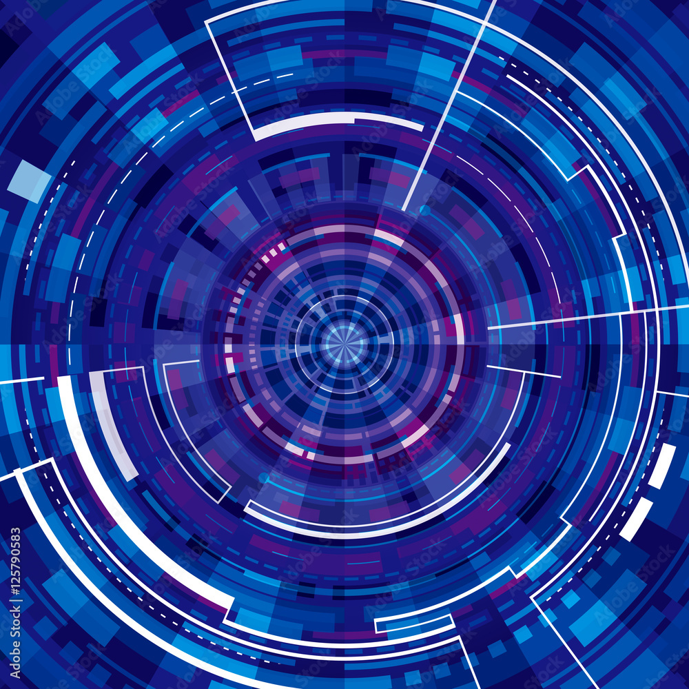 Technology virtual abstract blue digital background. Technology virtual abstract blue digital background.