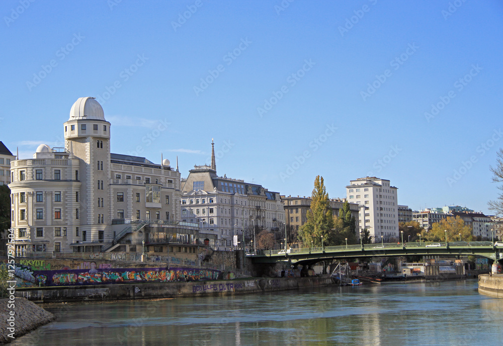riverside in Vienna, the capital of Austria riverside in Vienna, the capital of Austria