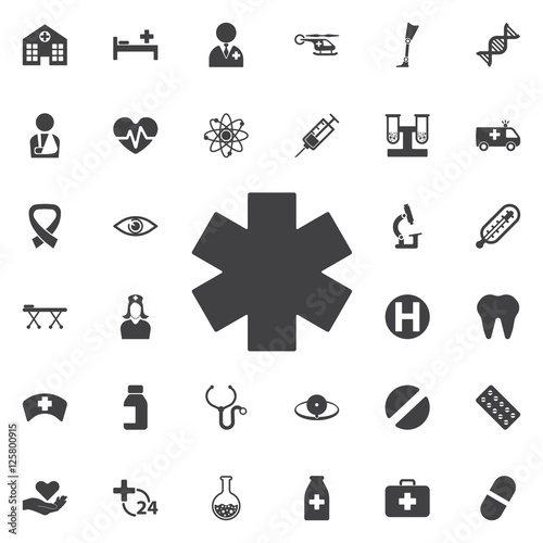 Medical symbol of the Emergency