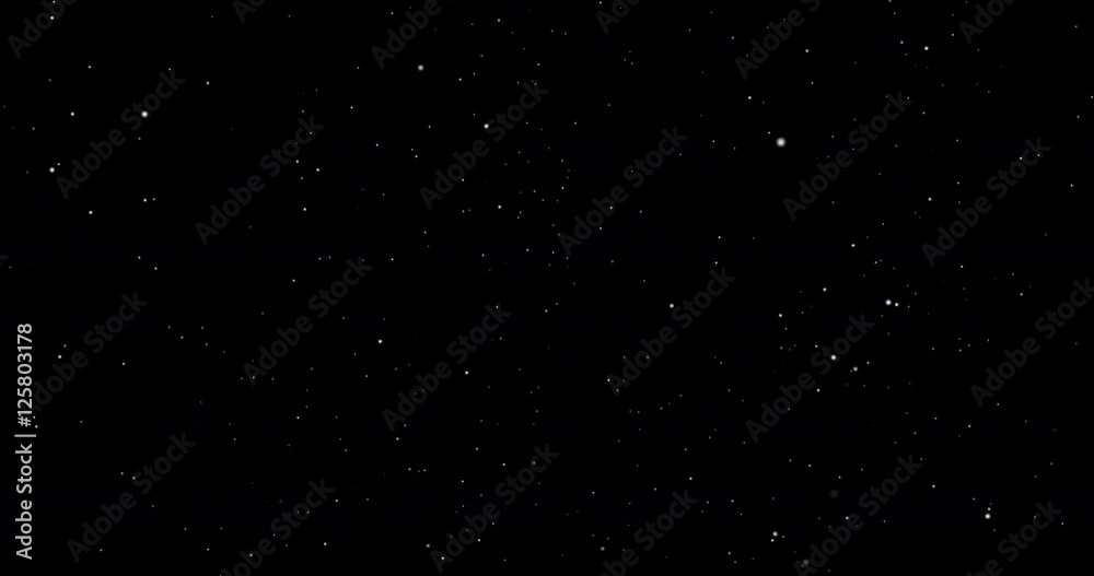 abstract dust particles on dark background loop seamless ready, light spot movement