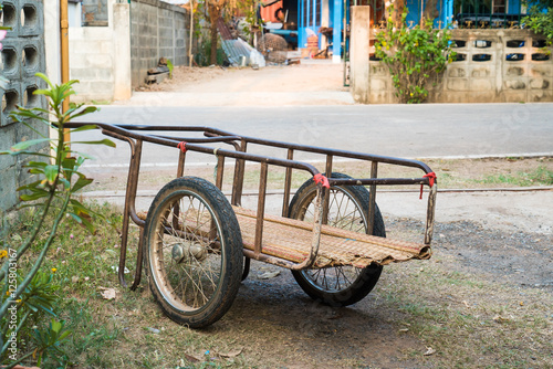 Fototapeta Thai handcart for agriculture