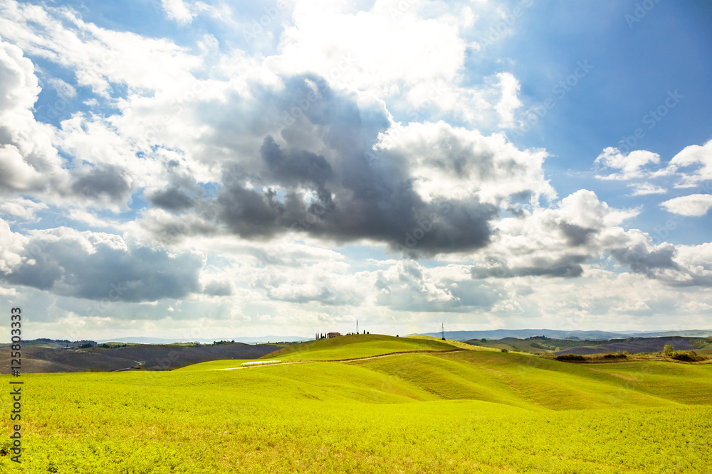 Tuscany picturesque landscape Tuscany picturesque landscape