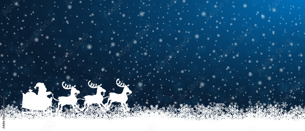 Weihnachtsschlitten - Blau Weihnachtsschlitten - Blau