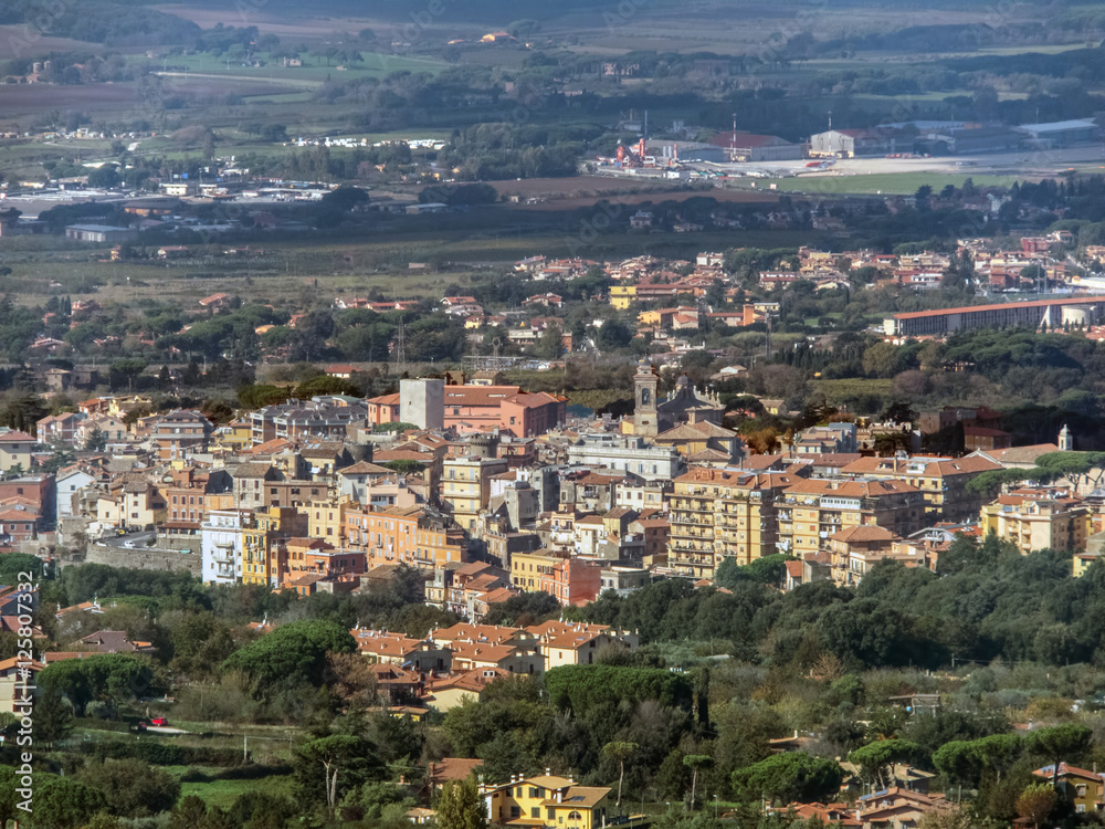 Marino Laziale ed il suo borgo storico - panorama