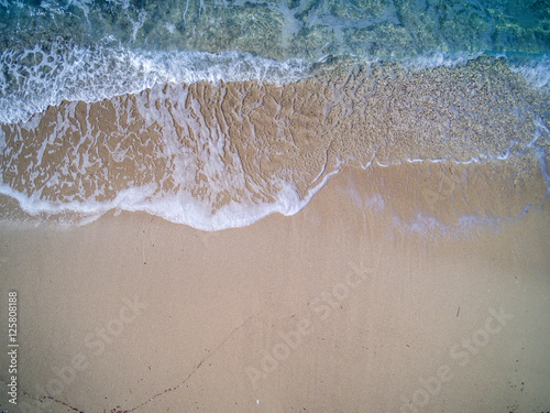 View of a drone at the  Beach