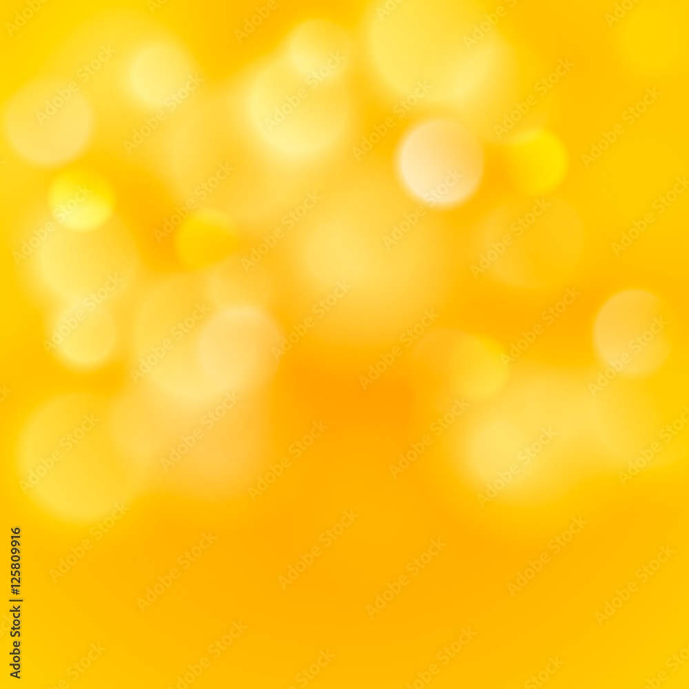 Abstract colorful bokeh light backgrounds blur bokeh blurred blurred office  gold orange yellow background. Vector illustration Stock Vector | Adobe  Stock