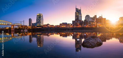 panoramę Nashville