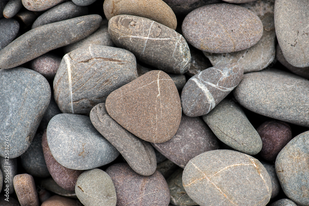 beach stones background