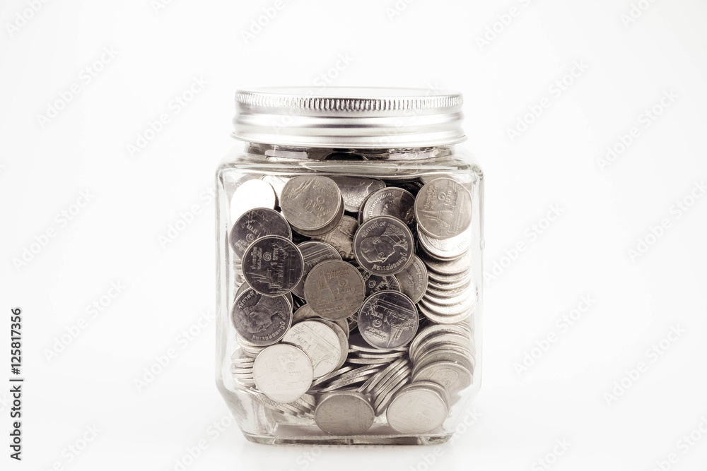 business finance. save money for investment concept money in the business finance. save money for investment concept money in the