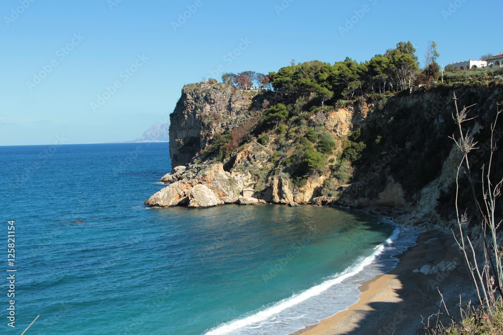 Panorama marino  siciliano