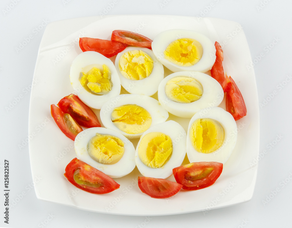 tomatoes and boiled eggs tomatoes and boiled eggs
