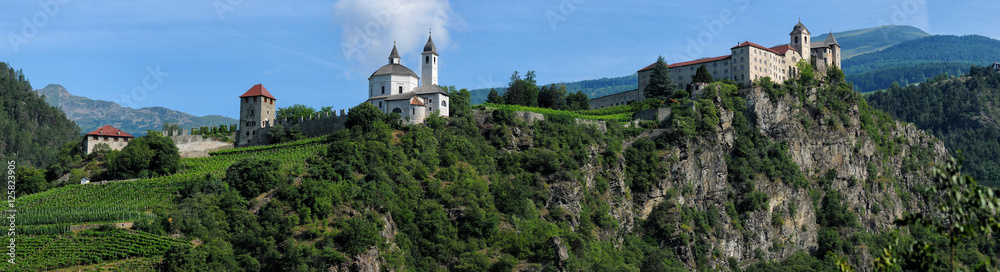 Sabiona Monastery, Chiusa, Klausen, Valle Isarco, Bolzano, Trentino Alto Adige, Italy