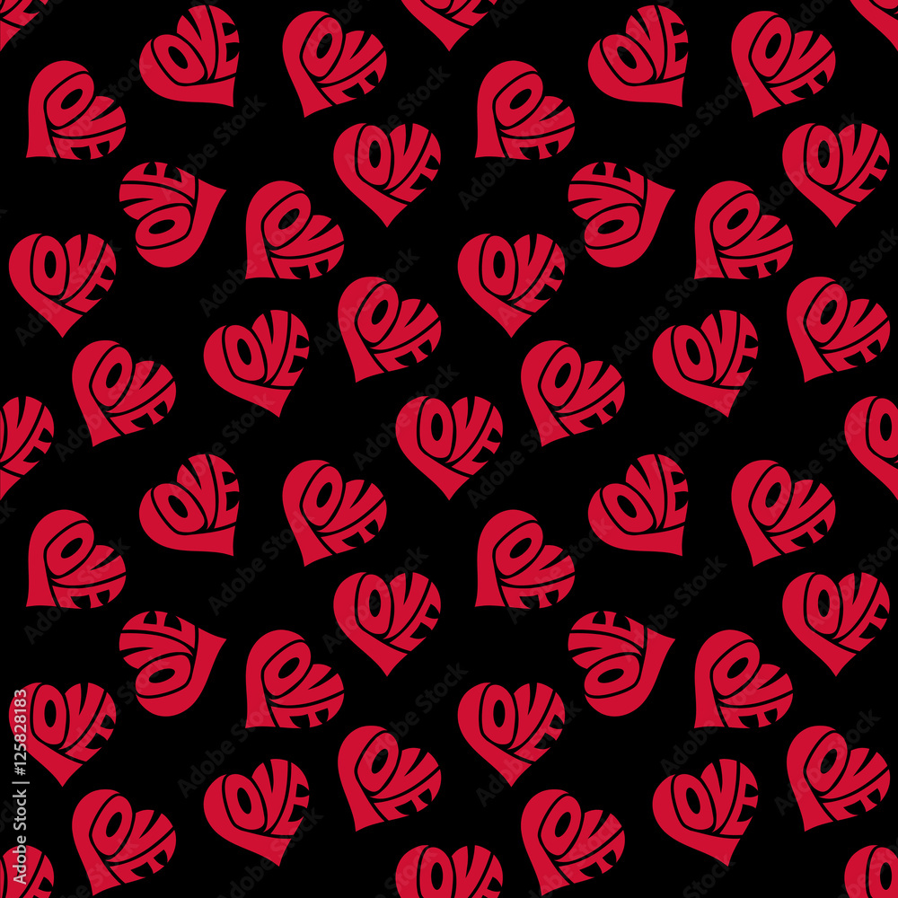 eps Vector image:Love hearts pattern 2 eps Vector image:Love hearts pattern 2