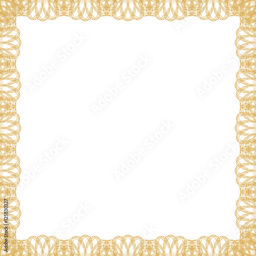 Contour frame on white (transparent) background. Space can be used for invitations, promotional poster or greeting cards text. Vector illustration eps