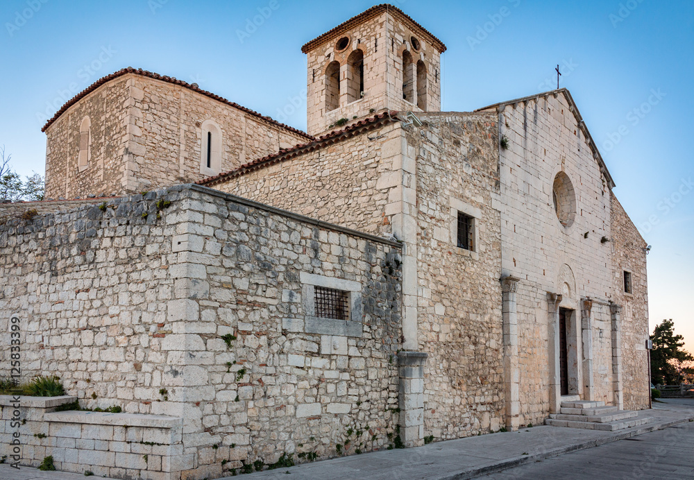 church of San Giorgio in Campobasso of Italy