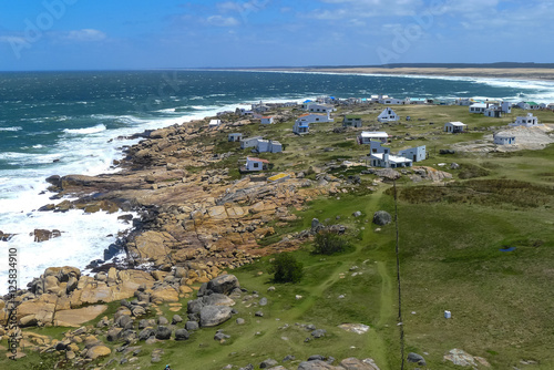Uruguay, Cabo Polonio Village in National Park. No electricity.