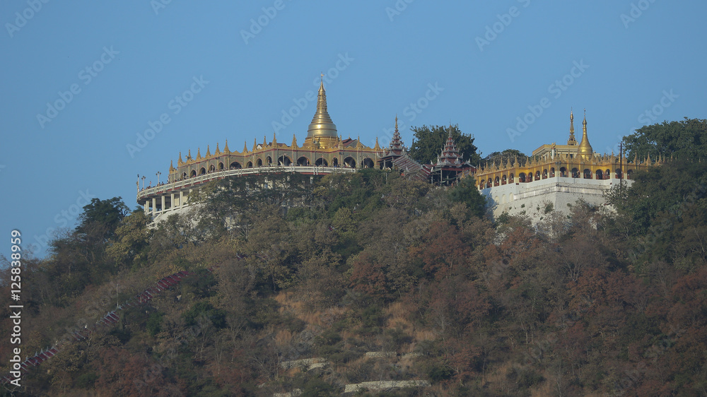 Sutaungpyei Pagoda,  Mandalay Hill, Myanmar