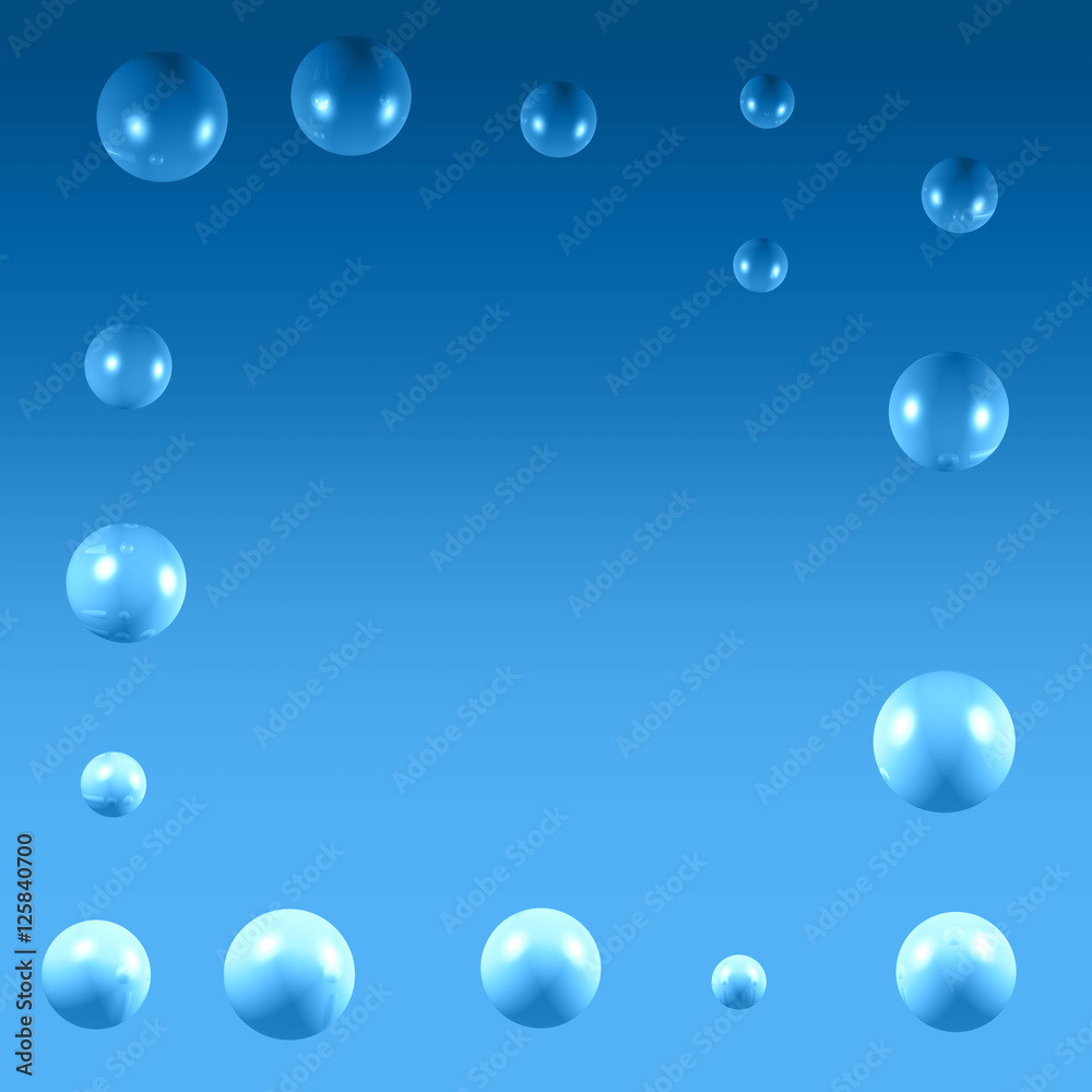 abstract air bubbles background