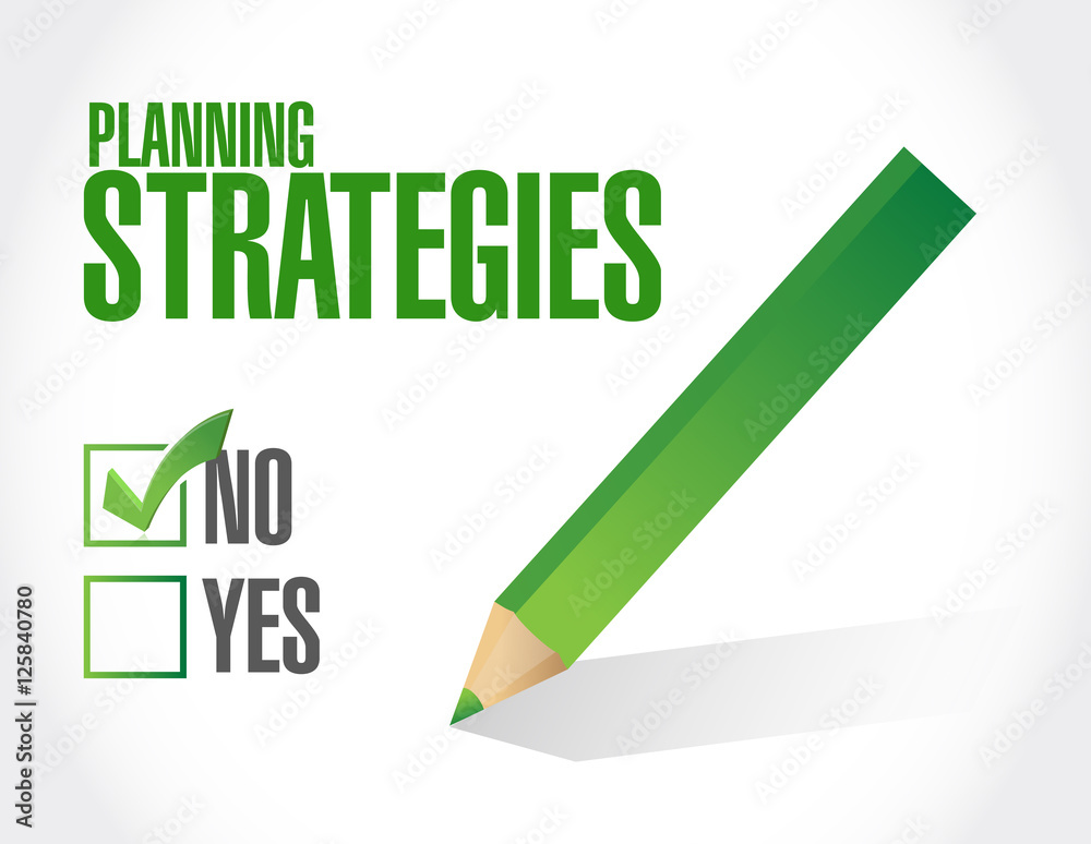 no planning strategies approval sign concept no planning strategies approval sign concept