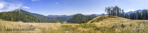 Panorama Gemeindealpe, Erlaufsee, Großer Kainz - Mariazellerland © Marton