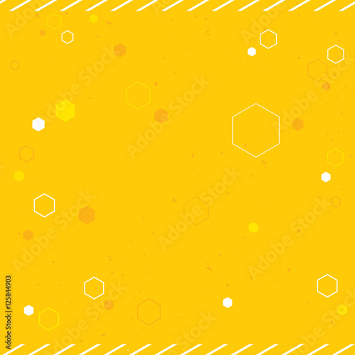 Honeycomb seamless pattern. Vector illustration