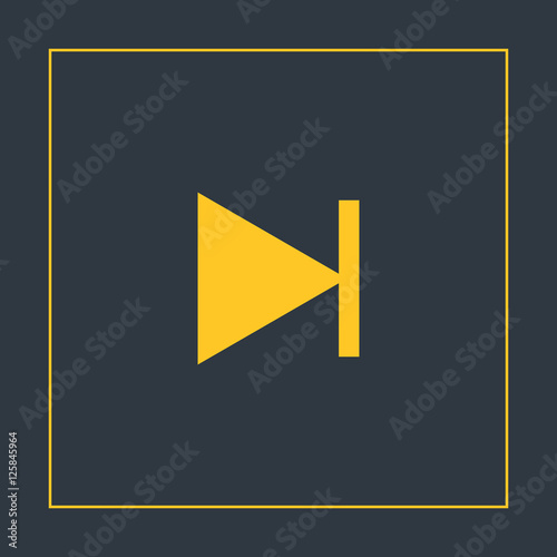 Free Download Next track icon vector, clip art. Also useful as logo, web UI element, symbol, graphic image, silhouette and illustration. - GFXLoad