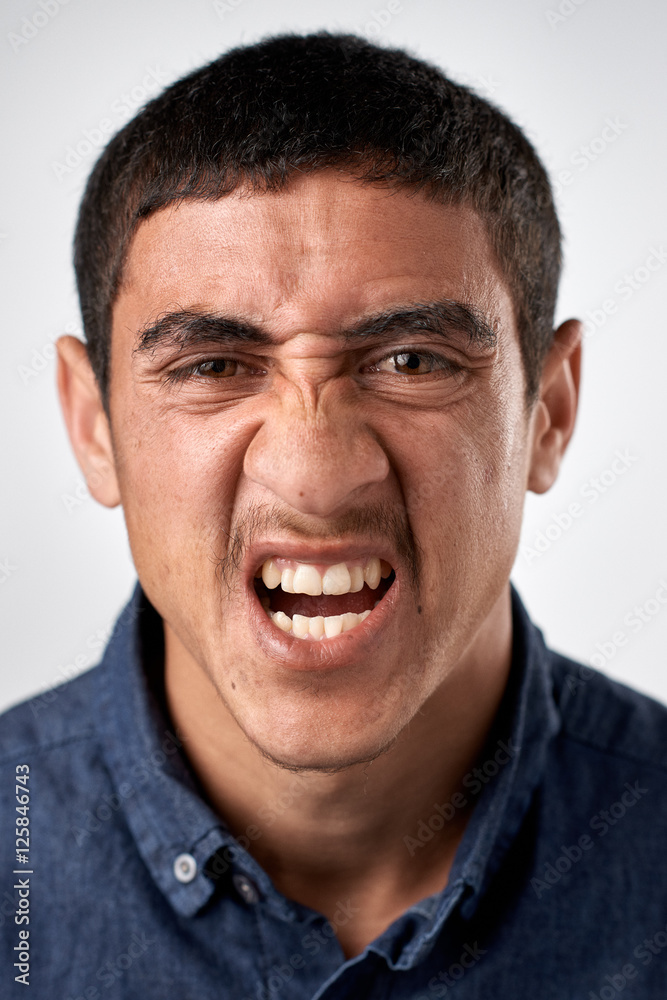 Obraz premium Głupia śmieszna buźka