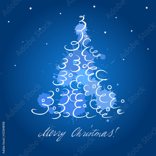 christmas tree card 4