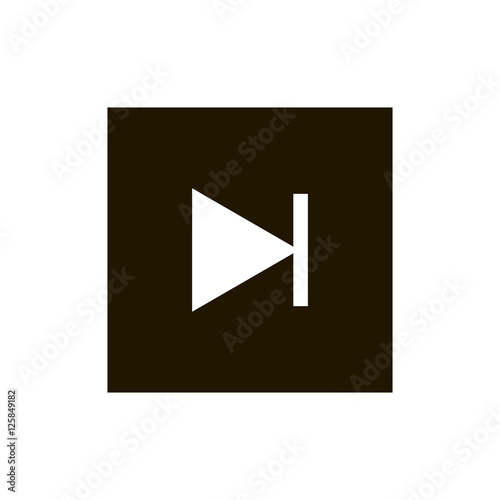 Free Download Next track icon vector, clip art. Also useful as logo, square app icon, web UI element, symbol, graphic image, transparent silhouette and illustration. - GFXLoad