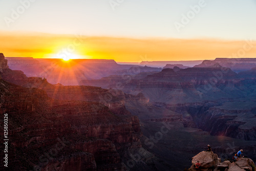 Sunset at the Grand Canyon © Clarke
