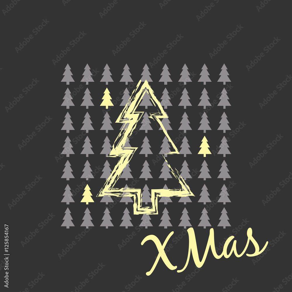 Obraz premium Weihnachtsbäume - XMas