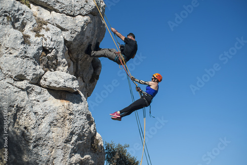 Extreme Rocky Climbing