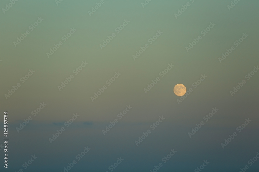 Obraz premium Sunset sky background