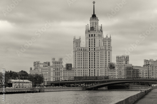 Moscow river embankment. © manyasha