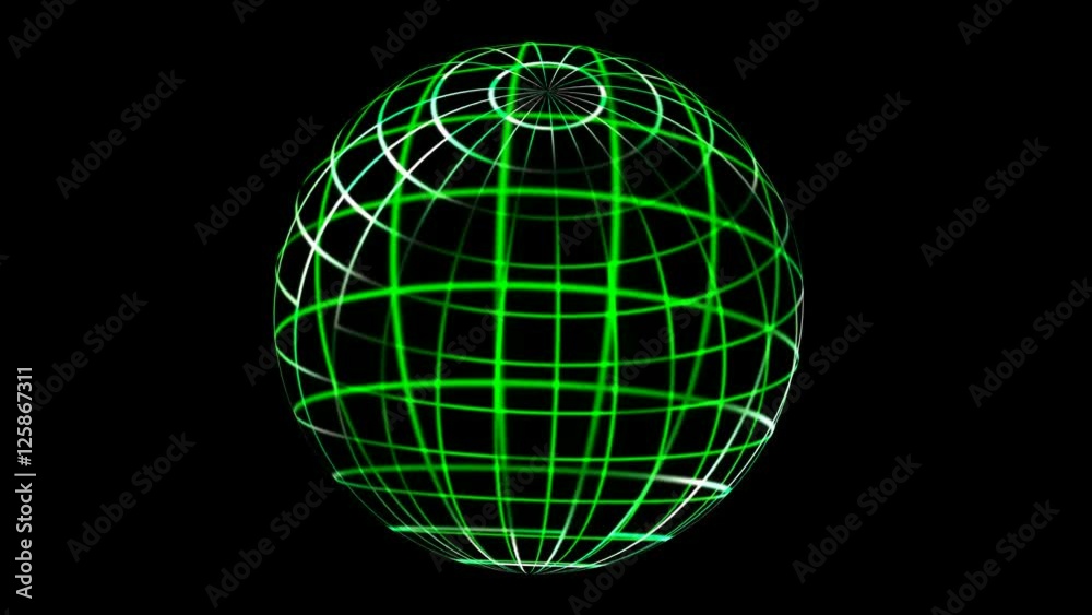 Spinning sphere Spinning sphere