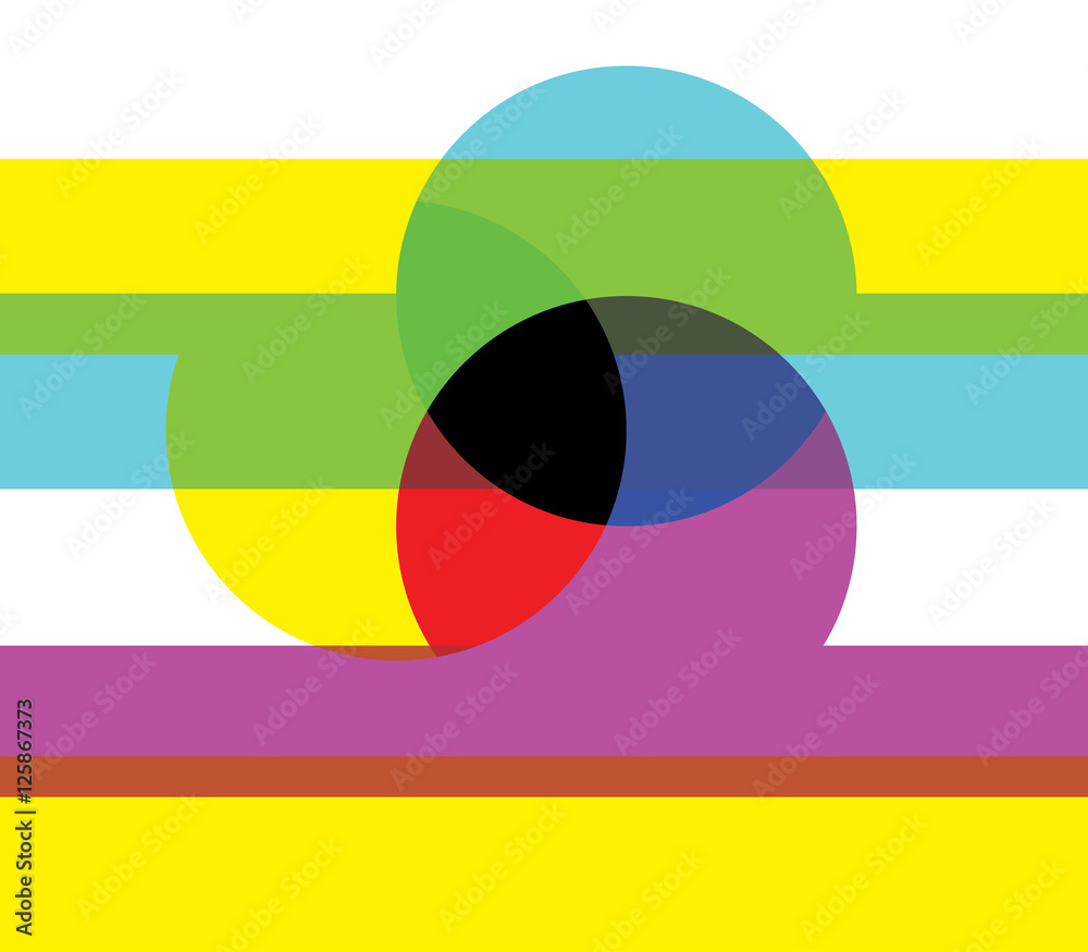 Obraz premium CMYK Color Background