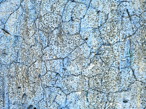 background made with a texture of a blue wall