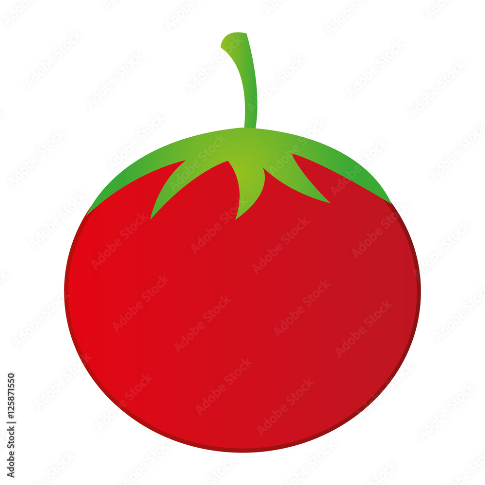 tomato fruit icon image vector illustration design tomato fruit icon image vector illustration design