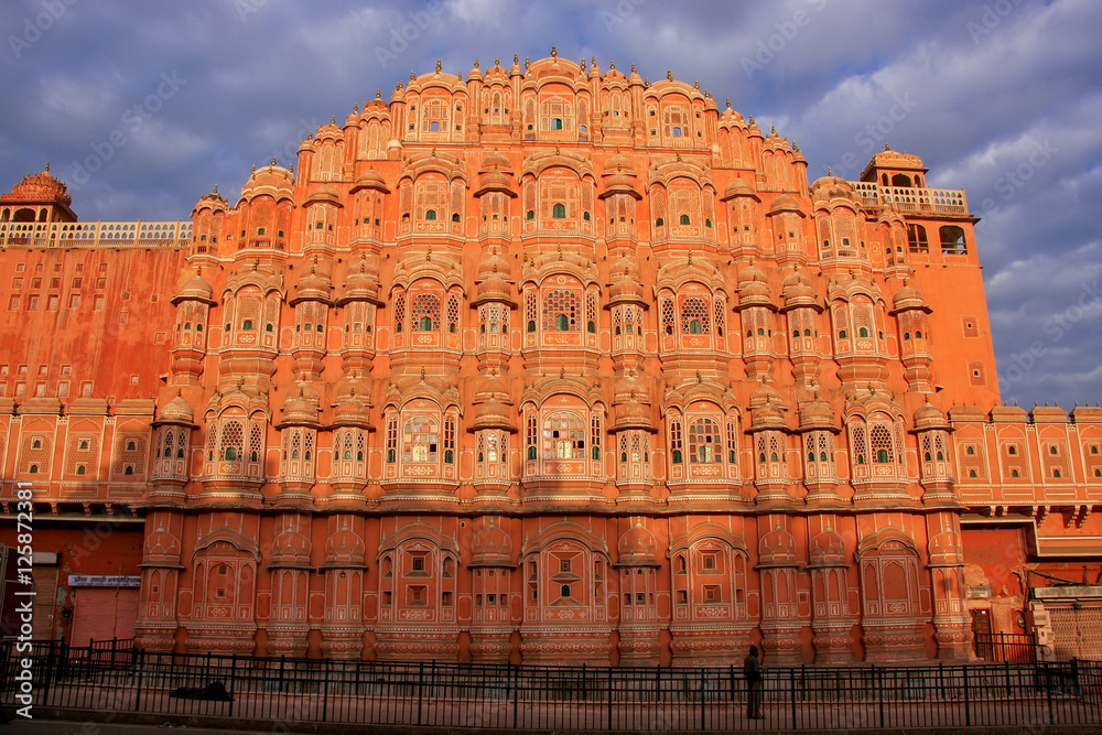 Hawa Mahal - Palace of the Winds in Jaipur, Rajasthan, India.
