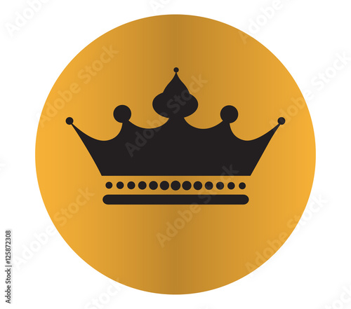 Golden Crown Icon