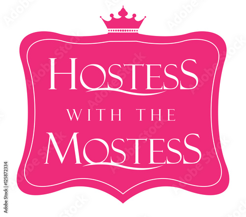 Hostess with the Mostess Logo Design