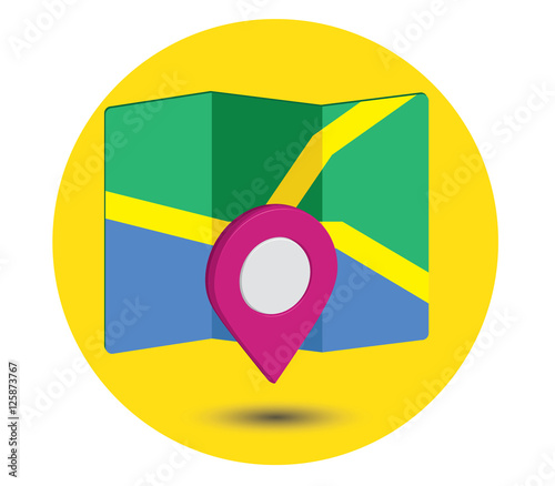 Map Icon an 3D Pin Design Free Download Map Icon an 3D Pin Design - GFXLoad