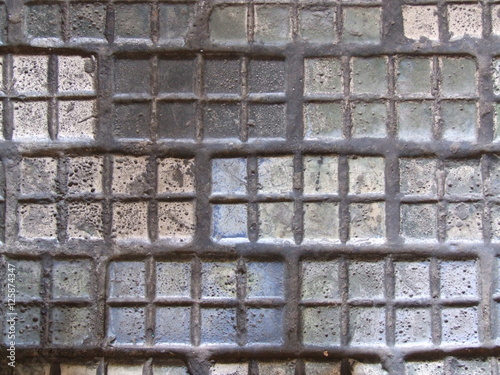 Floor Tile Pattern Close up