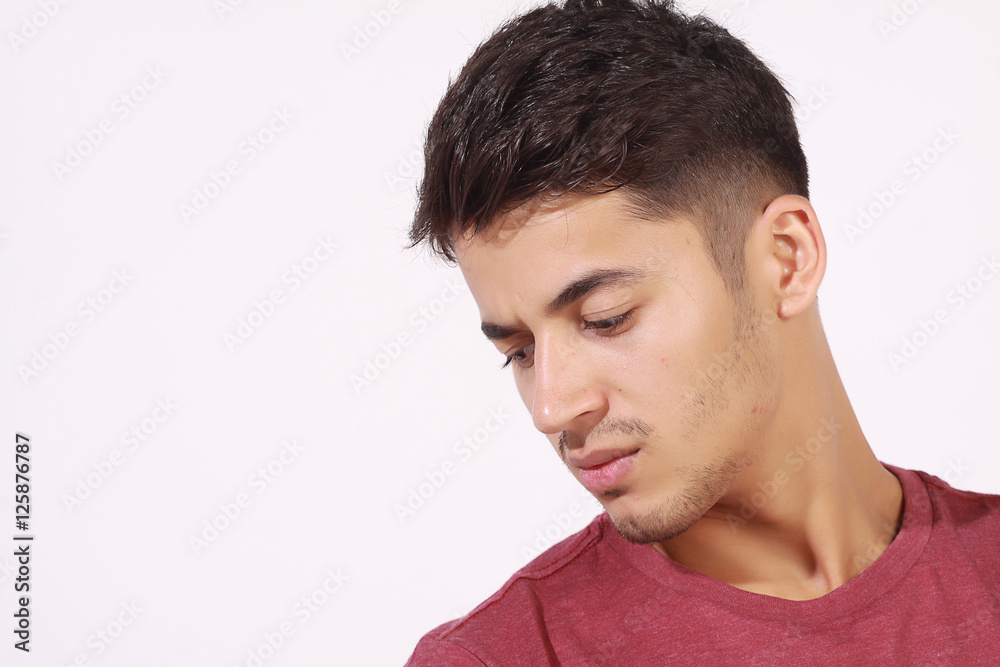 young handsome men isolated on white background young handsome men isolated on white background