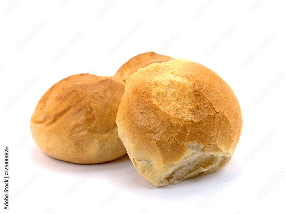 Brötchen, Weizenbrötchen, Semmeln Brötchen, Weizenbrötchen, Semmeln