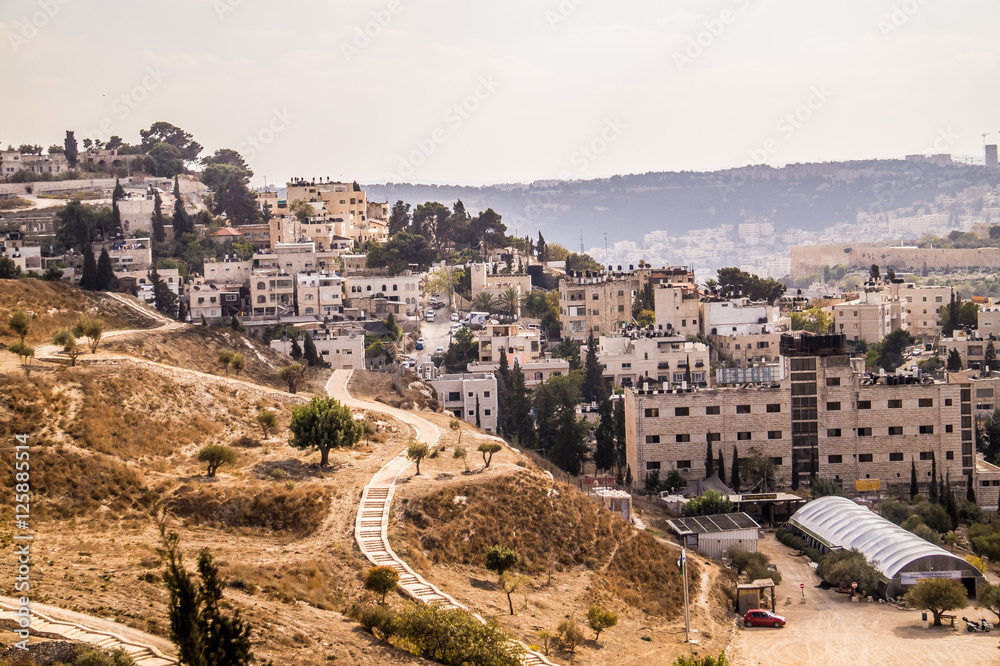 Современный квартал в Иерусалиме