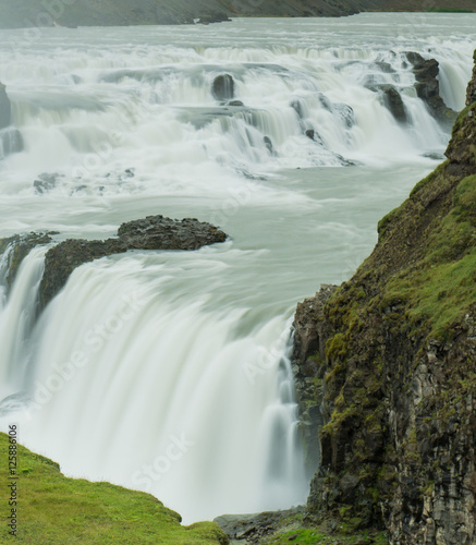 Gullfoss waterfall  southern Iceland
