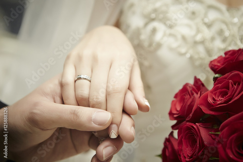 Bride s hand 