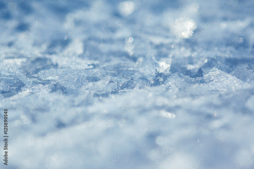 Snow background, blue toned Snow background, blue toned